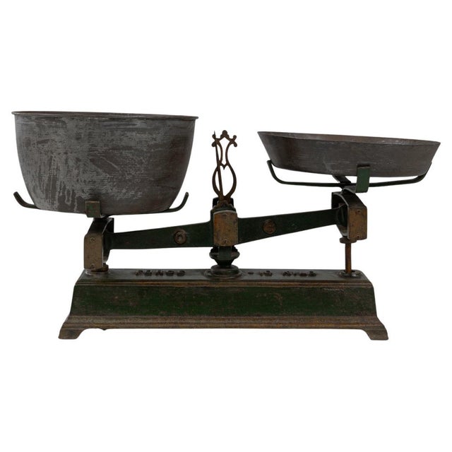 19th Century French Iron & Metal Scale For Sale - Image 15 of 18