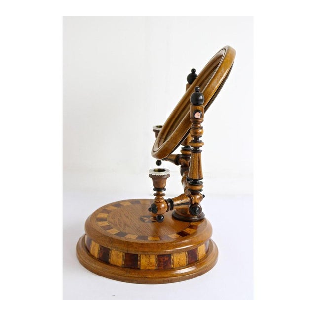 Vanity Table Mirror with Candlesticks, 19th Century For Sale - Image 8 of 18