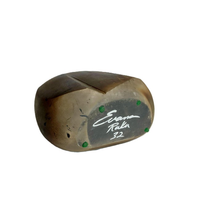 Signed Limited Edition Tony Evans Raku Brown Art Studio Pottery Vase / 1980s Monumental Ceramic Decorative Vessel For Sale - Image 15 of 15