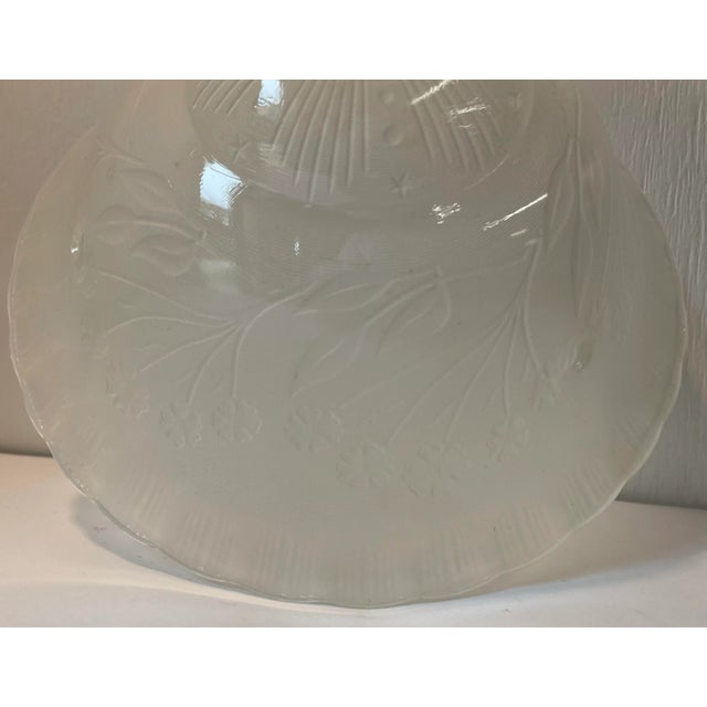 Vintage Art Deco Ceiling Light Cover For Sale - Image 4 of 6