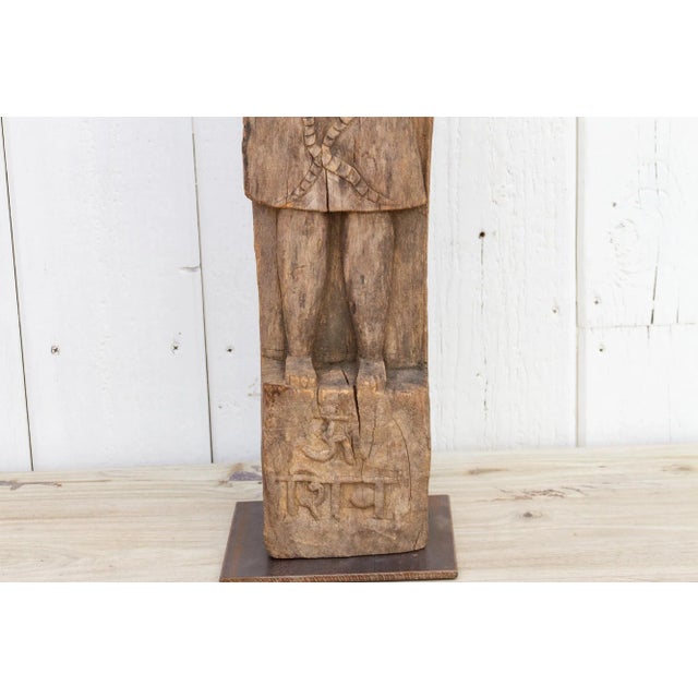19th Century Antique Nepalese Shiva Statue For Sale - Image 5 of 13