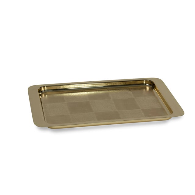 Contemporary Gold Patch Tray by Zanetto For Sale - Image 3 of 6