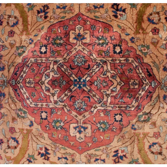 Late 19th Century Agra Rug For Sale In Chicago - Image 6 of 6