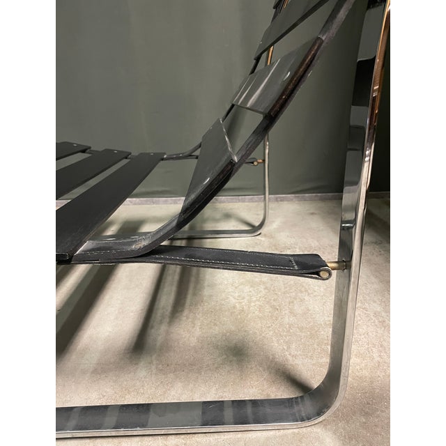 Black Vintage Lounge Chairs by Ingmar Relling for Westnofa, 1970s, Set of 2 For Sale - Image 8 of 13