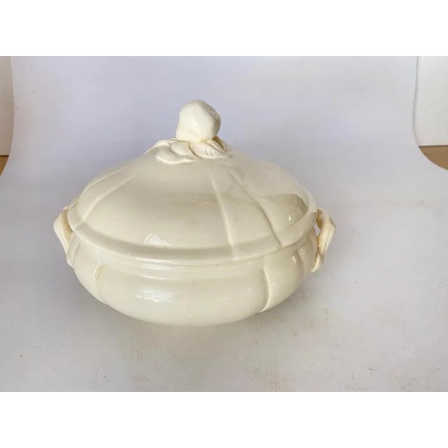 White Ironstone Bowl or Vide Poche, France, 19th Century For Sale - Image 8 of 9