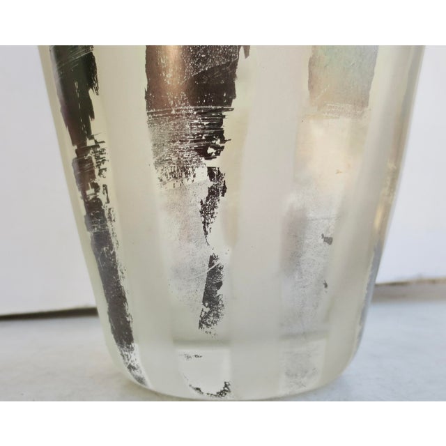 Adam AAronson for Neiman Marcus 1997 Studio Glass Vase For Sale - Image 10 of 12
