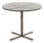 Nicos Zographos Bronze Base End Table With Glass Top 1970's For Sale