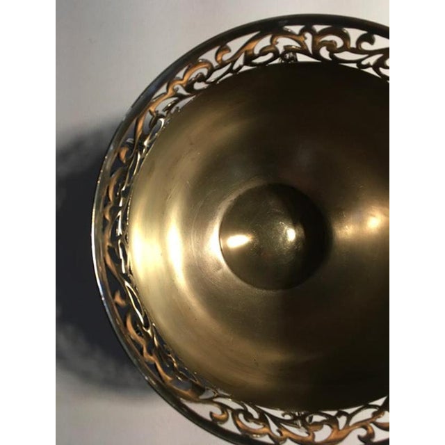 1900 - 1909 Early 20th Century Sterling Silver Bowl attributed to Goldsmiths & Silversmiths, London, 1900s For Sale - Image 5 of 18