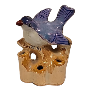 Antique Japanese 1920s Ceramic Flower Frog