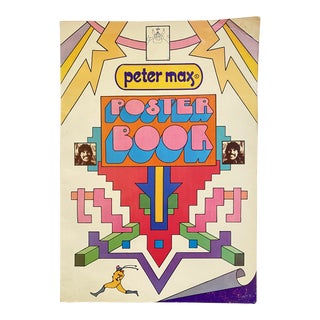 1970 Peter Max Poster Book 1st Edition For Sale