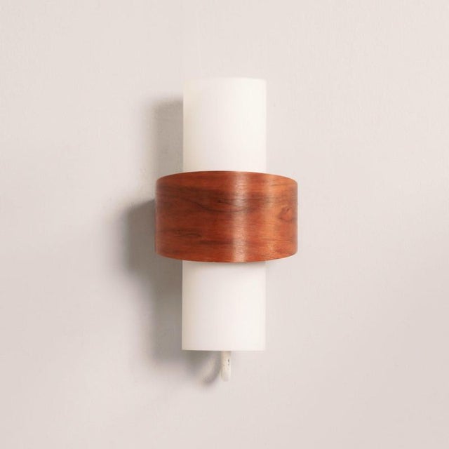 NX 40 Wall Lights by Louis Kalff for Philips, 1960s, Set of 2 For Sale - Image 6 of 11