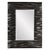 Our Zenith Mirror features a rectangular frame that is characterized by a deep textured wave design. The waves give an...