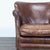 Restoration Hardware Professor Leather Lounge Chair For Sale - Image 11 of 11