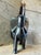 Mid Century Hand-Carved Dark Hardwood Elephant, 1970s For Sale - Image 3 of 5