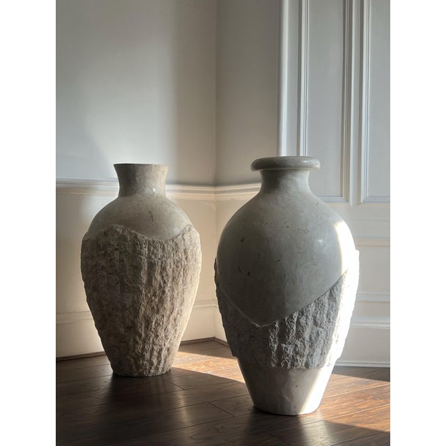 Stone Floor Vase, 1980s For Sale - Image 10 of 10