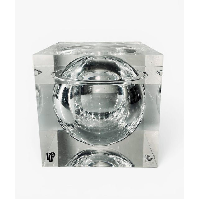 Bombo Ice Bucket by Studio TG for Guzzini, Italy, 1970s For Sale - Image 6 of 9