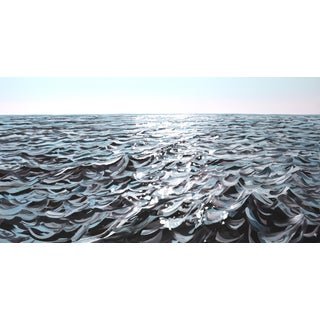 Ocean Glow 3.Modern Original Painting For Sale