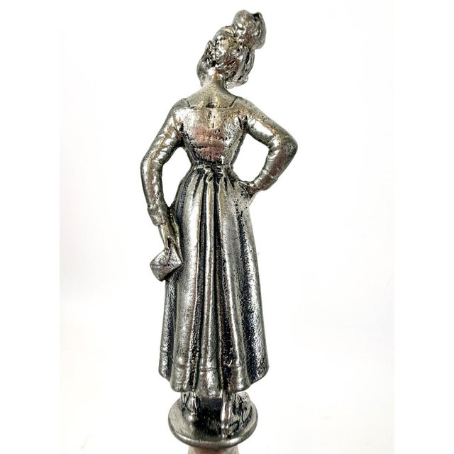 Natique Silver Plated Figurative Letter Opener from WMF, 1900s, Set of 4 For Sale - Image 6 of 18