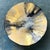 Taupe Vintage Boho Reverse Painted Bowl For Sale - Image 8 of 11