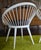 Mid-Century Modern Scandinavian Ellipse Armchairs from Swedese, Set of 2 For Sale - Image 3 of 15