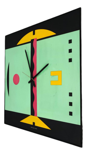 Postmodern Clock by Alessandro Mendini, 1980s