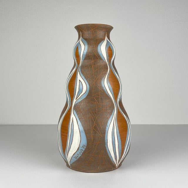 Vintage Ceramic Vase, Italy, 1974 For Sale - Image 13 of 14