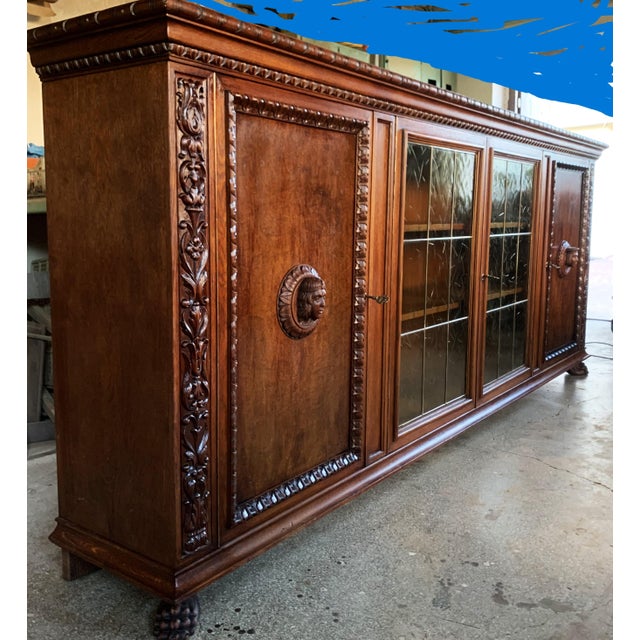 Long Library in Neo-Renaissance Style, 1800s For Sale - Image 10 of 18