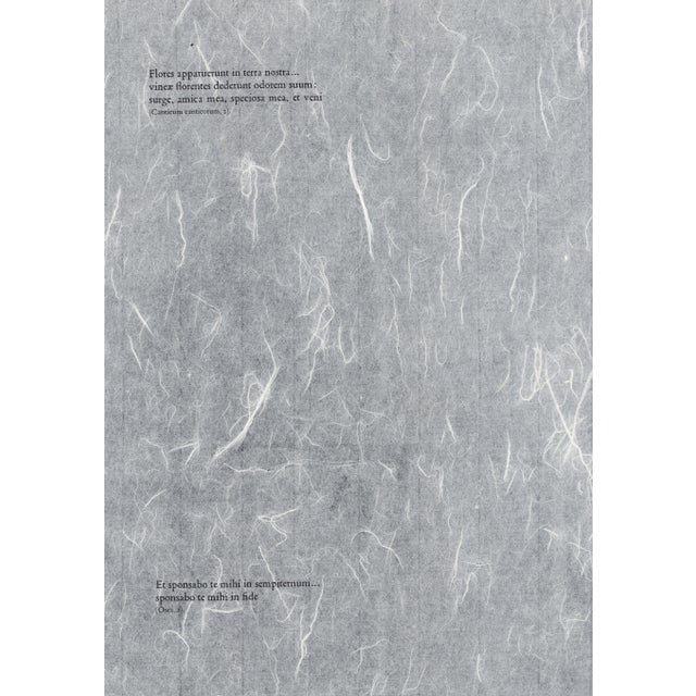 1960s 1968 Salvador Dalí Biblia Sacra Lithograph ''Sponsabo Te Mihi in Sempiternum'' ( I Will Betroth You to Me Forever) For Sale - Image 5 of 11