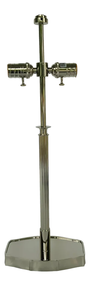 Bill Sofield for Baker Polished Nickel Clara Table Lamp