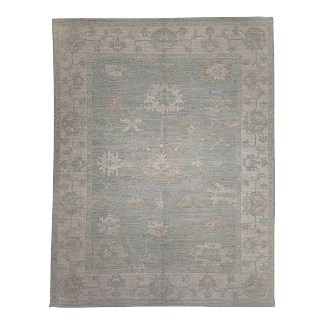 Oushak Rug 10'6" x 13'7" For Sale
