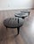 Wood MCM Black & White Stacking Footstools by M Hayat & Bros For Sale - Image 7 of 9