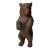 Vintage Early 20th Century Carved Wood Bear For Sale