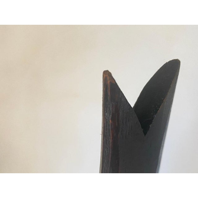 Large Modern Abstract Wood Sculpture For Sale - Image 11 of 17