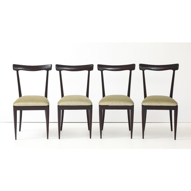 Ico Parisi Attributed Game Table and Chairs 1950's Modern For Sale In New York - Image 6 of 18