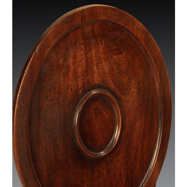 George III Mahogany Hall Chairs, 1780s, Set of 4 For Sale - Image 4 of 11