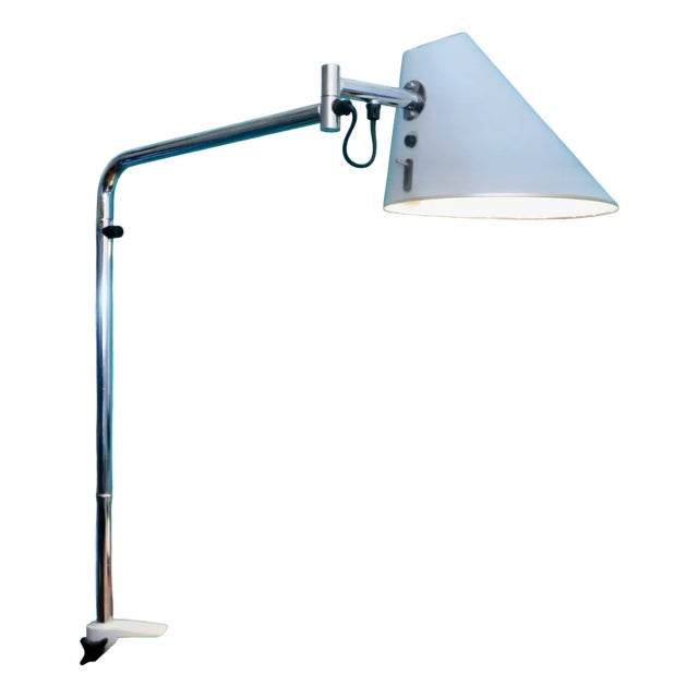 Delux Tall Desk Lamp with Articulated Arm by Tord Bjorklund for Falkenbergs Belysning, 1975 For Sale