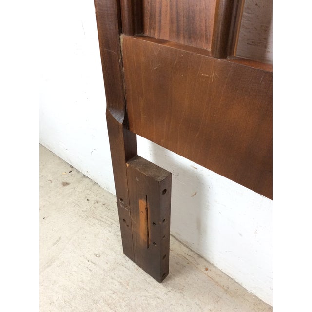 Mid Century Modern Walnut Twin Headboard by Perspecta From Kent Coffey For Sale - Image 18 of 18