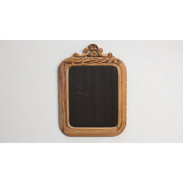 Amber 19th Century France Amber Wood Mirror For Sale - Image 8 of 10