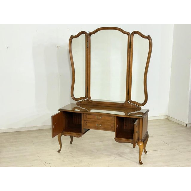 Chippendale Dressing Table in Wood For Sale - Image 3 of 14