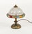 Table Lamps in Wrought Iron and Hammered Glass attributed to Longobard, Italy, 1970s, Set of 2 For Sale - Image 9 of 14