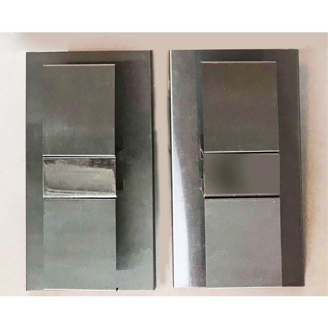 1970s 1970s Francois Monnet Sconces - A Pair For Sale - Image 5 of 5