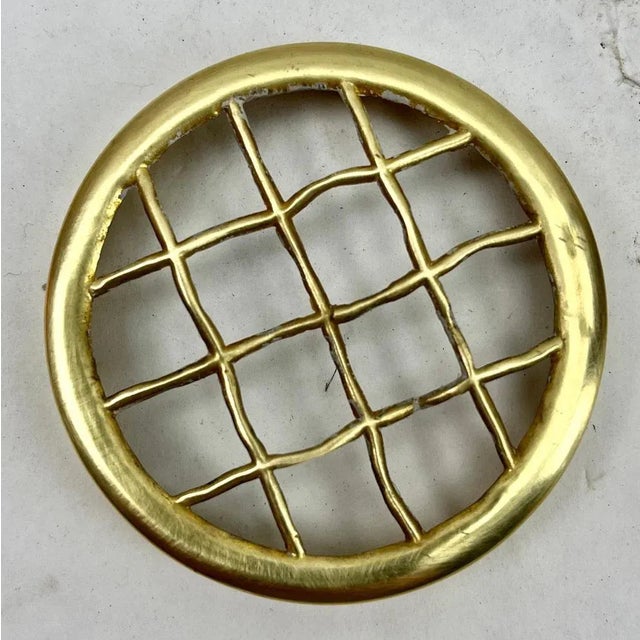 Gold Kralik Pique Fleurs Vase, in Multi Color Decor with Grille, Late 1930s For Sale - Image 8 of 12