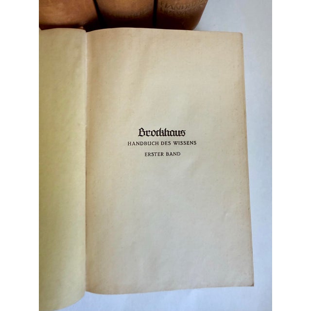 1926 German Brockhaus Handbuch Des Wissens Encyclopedia Books, Complete Set of 4 For Sale - Image 11 of 14