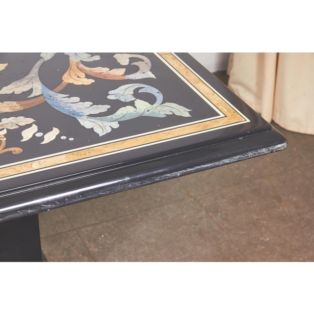 Mosaic Resin and Wood Table, 1970s For Sale - Image 4 of 18