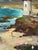 Oil Painting Lighthouse by the Sea on the Beach Yuriy Suprunchuk For Sale - Image 9 of 11