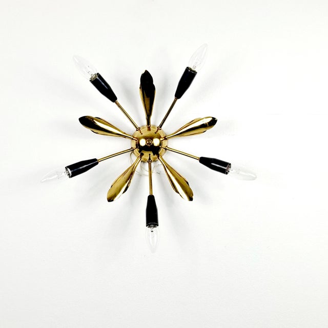 Mid-Century Modern Ceiling Light, Italy, 1950s For Sale - Image 18 of 18