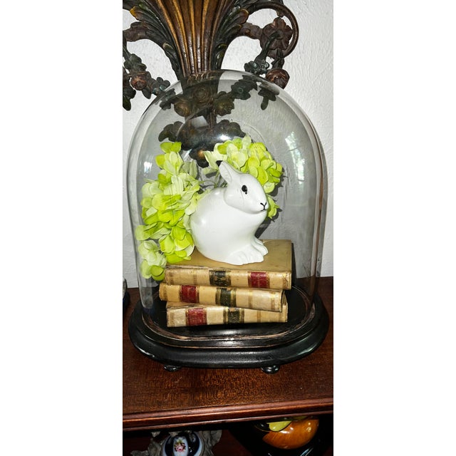 Ceramic 1980s Artic Hare Rabbit Figurine by Paul Hoff Sweden For Sale - Image 7 of 7