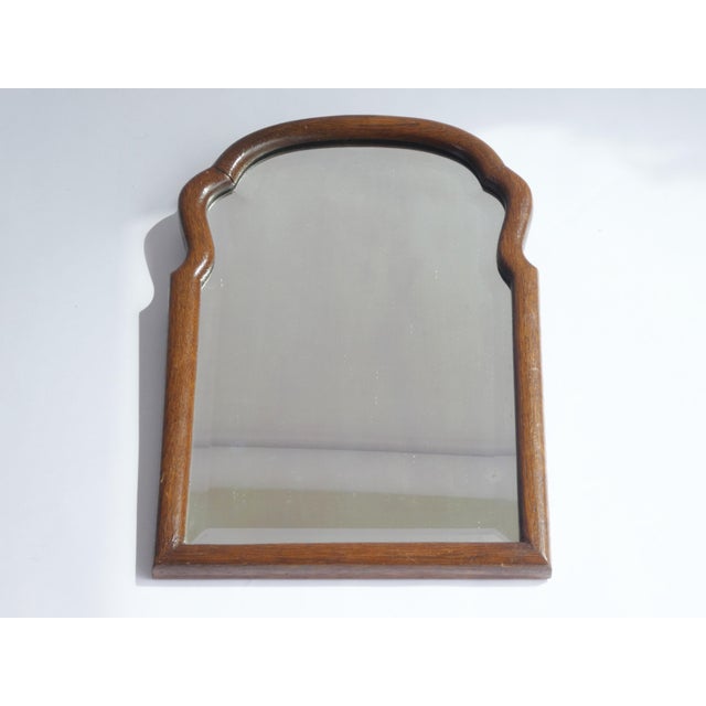 Antique Dutch Scalloped Beveled Mirror For Sale - Image 6 of 11
