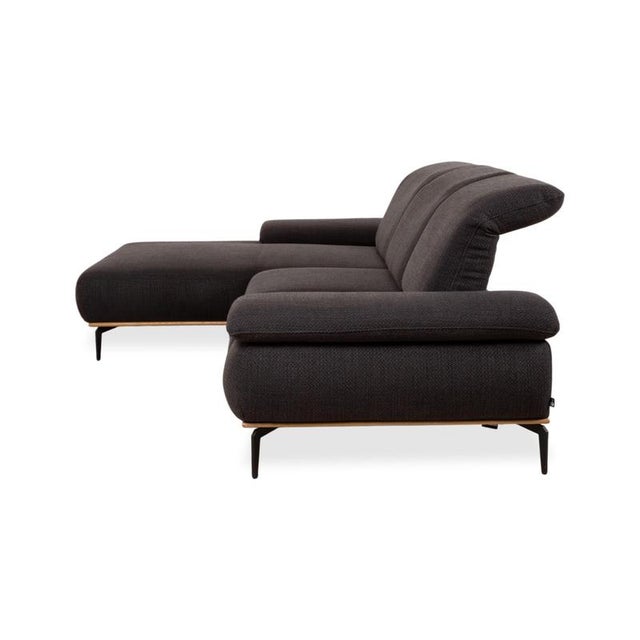 Run Corner Sofa in Anthracite Fabric from Willi Schillig For Sale - Image 16 of 18