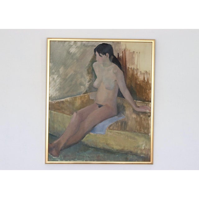 Penzell, Model, 1973, Oil on Canvas, Framed For Sale - Image 8 of 18